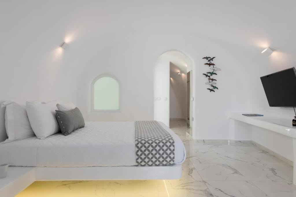 White Concept Caves